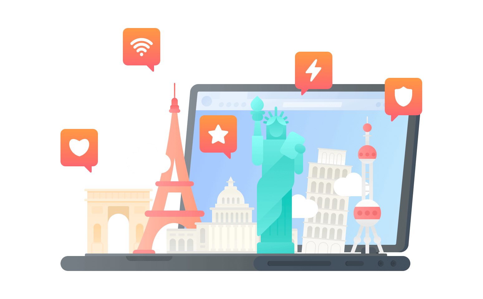 在圣赫勒拿连接到中国vpn - 返华APP